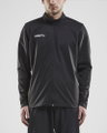 Craft Sport-Trainingsjacke Squad - ohne Seitentaschen, bequeme und funktionell - schwarz Herren